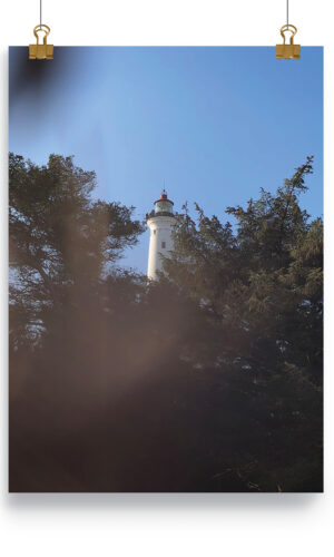 Dänemark Poster Leuchtturm Hvide Sande